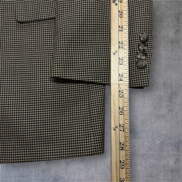 HART SCHAFFNER MARX Mens Blazer Sport Coat Two Button Jacket 44R SILK/WOOL Suits - Picture 9 of 11